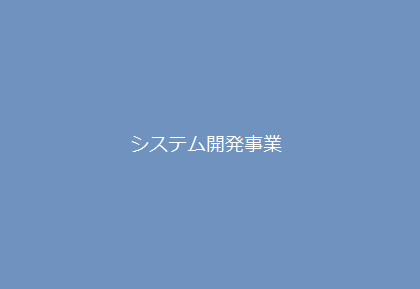 システム開発事業